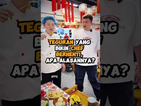 Teguran yang Bikin Chef Berhenti, Apa Alasannya? #chef