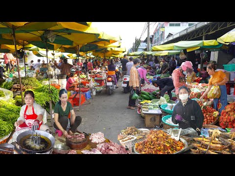 Countryside Street Food & Market Food - Grilled Crab Fat, Palm Seed Fruit, & More