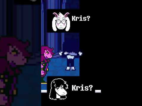 Kris can do this if you backtrack in Deltarune Chapter 4