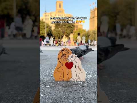 What is your favorite animal? 🤔 #woodenart #wooddesigner #wooden #family #disney #lions #gift
