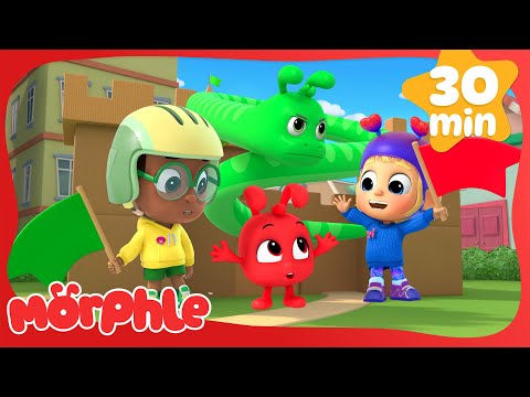 Morphle Orphle Capture the Flag | 🔴 Morphle VS Orphle 🟢 | Kids Cartoon | Fun Videos