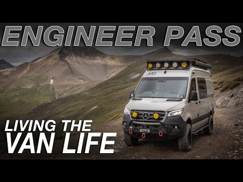 Climbing Engineer Pass In a Sprinter Van | Living The Van Life