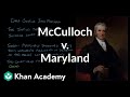 McCulloch vs Maryland and Federal Power