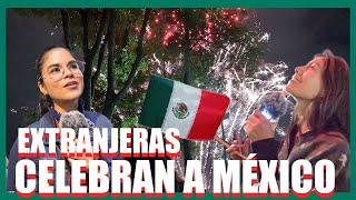 EXTRANJERAS CELEBRAN a MÉXICO 15 de SEPTIEMBRE 2025 🥳🪅🇨🇷🇨🇴🇲🇽