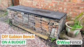 Video thumbnail for DIY gabion bench on a budget