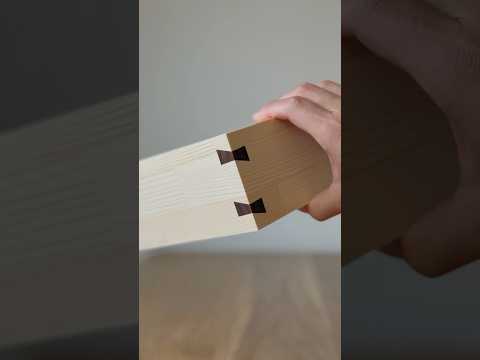 What Happens When You Angle Dovetail Splines? #shorts #woodworking #diy