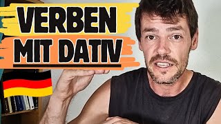 TOP 10 - Verben mit Dativ | Deutsch lernen A2/B1