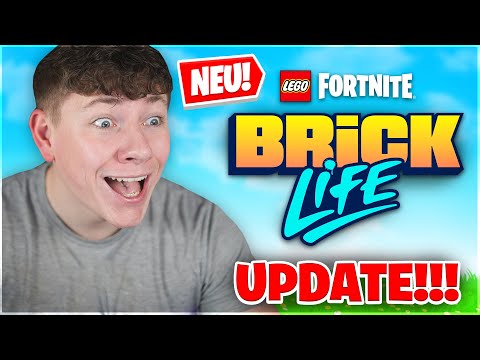 Ich SPIELE das ERSTE MAL den neuen BRICK LIFE MODUS in LEGO FORTNITE! 😍