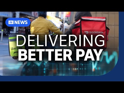YouTube video thumbnail: Historic Uber Eats and Doordash Deal Could Set Minimum Pay for Delivery Workers 