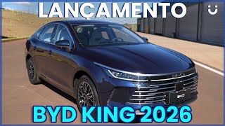 RIVAL DO TOYOTA COROLLA: TUDO O QUE MUDOU NO BYD KING 2026