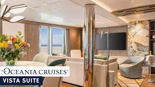 Oceania Allura | Vista Suite Full Walkthrough Tour & Review | 4K