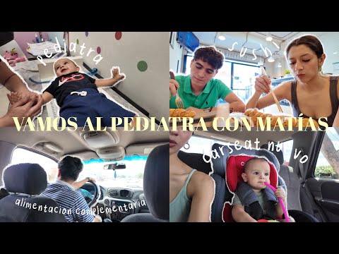 VAMOS al PEDIATRA con MATÍAS👶🏻☁️ *ya tiene 8 meses*