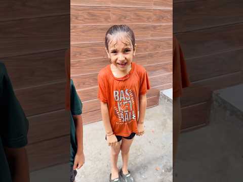 Tanvi Ko Barish Mein Dekho Kon Lene Aaya 🥲👍