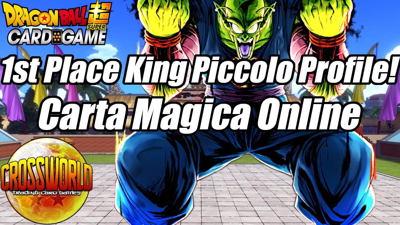 Marcel Russell's 1ST PLACE King Piccolo Deck Profile - Carta Magica - Dragon Ball Super Card Game