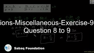 Variations-Miscellaneous-Exercise-9-From Question 8 to 9