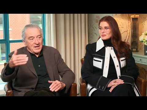 Robert De Niro and Debra Messing Talk Filming The Alto Knights