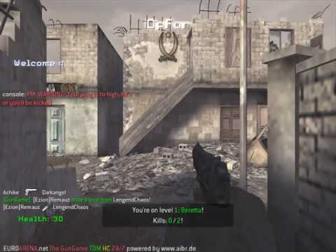 how to change cod4 promod server to free for all