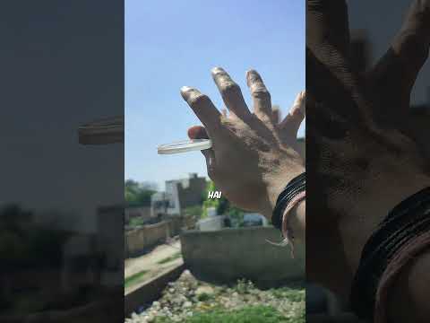 Buring bomb with magnifying Glass