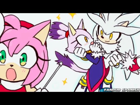 LAS CLASES ROMÁNTICAS DE AMY ROSE 🌹 // COMIC SILVAZE // FANDUB SPANISH //