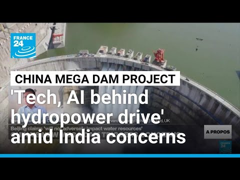 YouTube video thumbnail: China's Push for Mega-Dams Driven by Energy-Hungry Tech, AI, Researcher Says