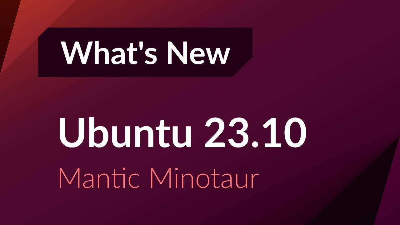 What's New in Ubuntu 23.10 🐧 Mantic Minotaur video thumbnail