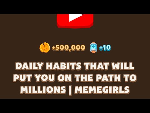 DAILY HABITS THAT WILL PUT YOU ON THE PATH TO MILLIONS | MEMEGIRLS | Memefi New Video Code | MEMIFI