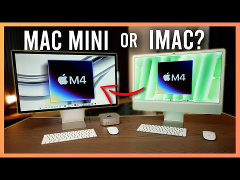 M4 iMac or M4 Mac mini? NOT an easy choice....