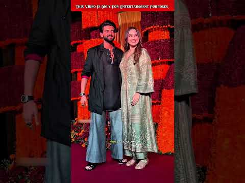 Sonakshi Sina’s Husband Zaheer Iqbal Enjoys Marriage A Lot 😍||#shorts #sonakshisinha