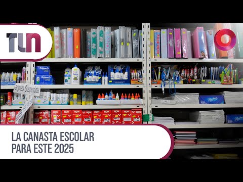 #Telenueve | La canasta escolar para este 2025