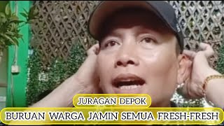 JURAGAN DEPOK!! BURUAN WARGA SEMUANYA FRESH #ayutingting #ayahojak #war #depok #transtv #trans7