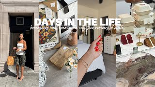vlog: homegoods haul, spending time in the city, food reviews lol, pilates
