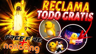 RECLAMA TODO GRATIS COLABORACION NAILOONG X FREE FIRE EMOTE SKIN Y MAS!!!