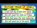 Future Tense of Verbs