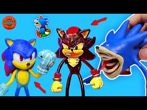 How to make SONIC with clay