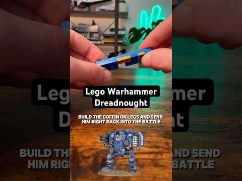 Building The PERFECT Lego WH40k Dreadnought IRL #lego #warhammer40k