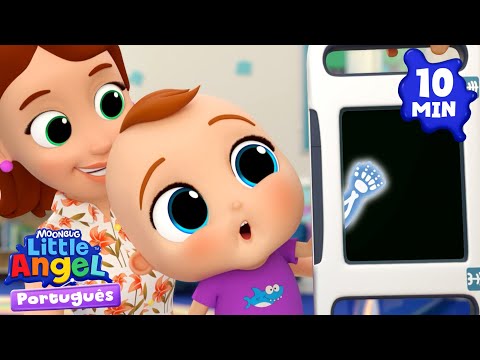 Descobrindo os Ossos com Joãozinho – Little Angel | Músicas Infantis em Português