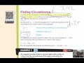 Circle Geometry and Circumference Problems