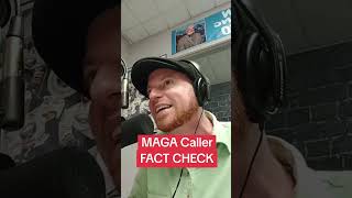 Dumb MAGA Caller DESTROYED With Facts #maga #donaldtrump #trump