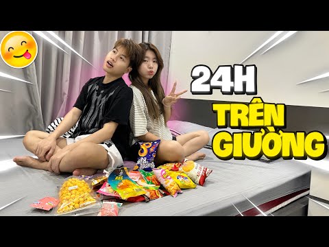 Thử Thách 24H Ở Trên Giường Cùng Quang Con Và Cái Kết ?