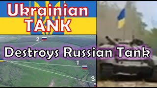 1 Ukr Tank vs 1 Ru Tank & 3 Missiles!