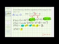 Understanding Tangent Lines and Derivatives