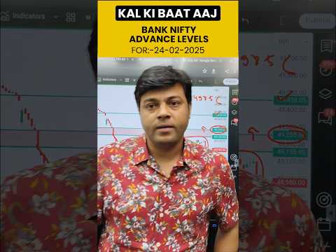 Kal ki baat aaj |Bank Nifty advance level Analysis #kalkibaataaj #bankniftystrategy #tradingstrategy