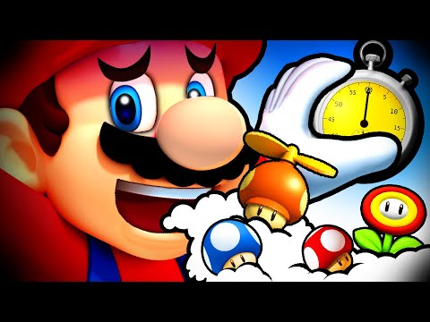 Mario MAIS si je prends un champignon LE JEU ACCÉLÈRE