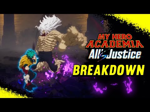 MY HERO ALL'S JUSTICE TRAILER REACTION + BREAKDOWN