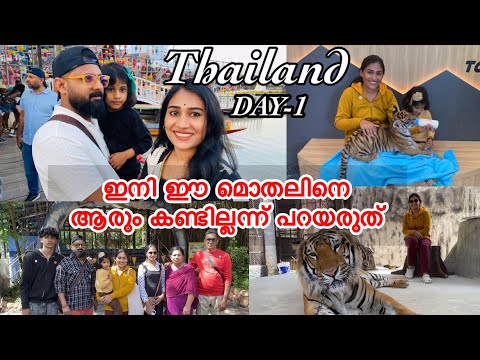 Full Family Thailand ൽ എത്തി😁|| ഇതാണ് എന്റെ Husband ||Thailand Day-1#travelvlog #malayalimakeover