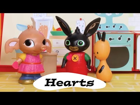 Bing Toy Play: Hearts! | Bing English