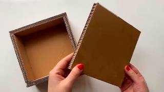 4 Creative DIY Crafts from Cardboard & Everyday Materials