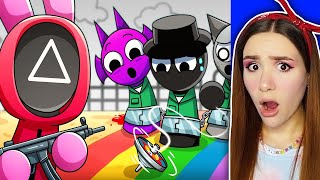СПРУНКИ В ИГРЕ В КАЛЬМАРА 😨🔪 МОД СТРАШНЫЕ СПРУНКИ 4 Incredibox Sprunki