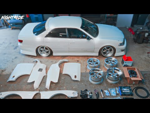 FULL MAKEOVER of My Toyota Mark II | NIGHTRIDE