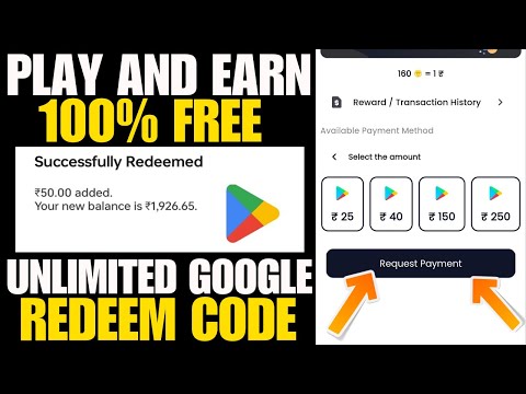Tap & Win Free Google Play Redeem Code | Free Google Play Redeem Code Earning App 2024 | Cash Mamba
